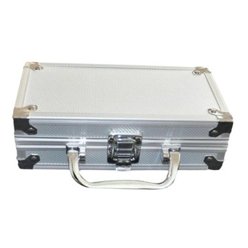 Корпус чипа из алюминиевого сплава. Коробка для хранения визитниц. Коробка на 500 жетонов