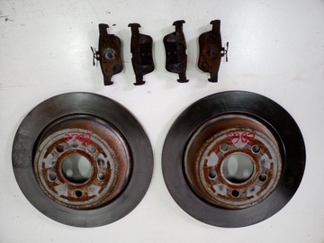 TARCZE HAMULCOWE KLOCKI TYŁ FORD EDGE MK2