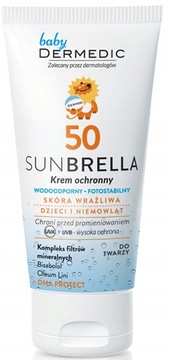 Krem na słońce Dermedic Sunbrella 50 SPF 50 ml 50 g (053)