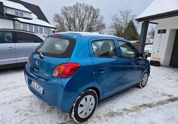 Mitsubishi Space Star Hatchback 5d 1.0 71KM 2015 Mitsubishi Space Star Swiezo sprowadzony Ubezpieczony Zarejestrowany Nowe, zdjęcie 5