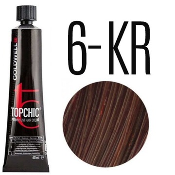 Goldwell TOPCHIC 60ml Farba do włosów 6-KR