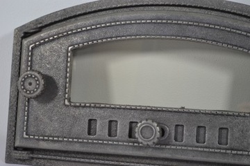 Чугунная дверца для печи для пиццы 500C.