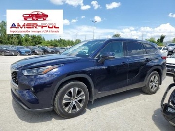 Toyota Highlander III 2021 Toyota Highlander 2021 r., 2,5L XLE 2.5 Hybryda 243KM