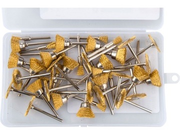 Проволочные щетки для мини-болгарки, 45 шт.