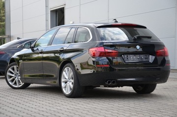 BMW Seria 5 F10-F11 Touring Facelifting 530d 258KM 2014 MEGA STAN 530D LIFT VIRTUAL KOKPIT SERWIS KREM SKÓRA GRZANE FOTELE IGŁA, zdjęcie 5