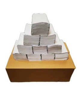 RĘCZNIK SLIM ZZ BIAŁA MAKULATURA 4000 SZT 21x23