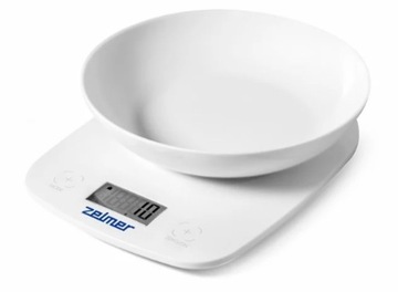 WAGA KUCHENNA ZELMER CYFROWA ELEKTRONICZNA WYŚWIETLACZ 5KG PRECYZYJNA DO 1G