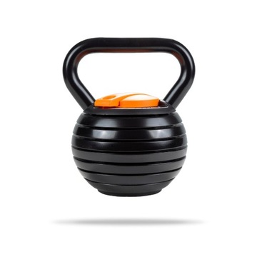 REGULOWANY KETTLEBELL OBCIĄŻENIE TRENING W DOMU ODWAŻNIK - GymBeam 4,5-18kg