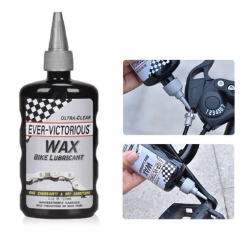 EVER-VICTORIOUS WAX WOSK SMAR DO ŁAŃCUCHA ROWEROWEGO 120 ml JAKOŚĆ