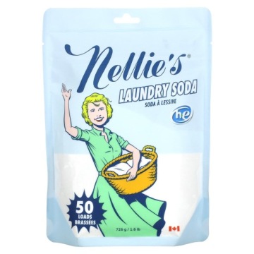 Nellie's Soda для Прання 50 циклів без запаху 726 г