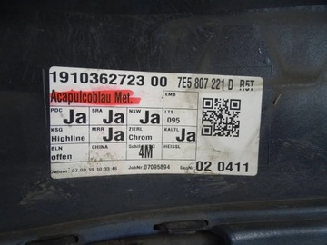 NÁRAZNÍK PŘEDNÍ VW T6 15-20