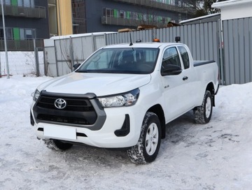 Toyota Hilux VIII Pojedyncza kabina Facelifting 2.4 D-4D 150KM 2023 Toyota Hilux 2.4 D-4D, Salon Polska, Serwis ASO, zdjęcie 1