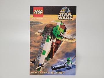 Lego Star Wars Pocztówka Boba Fett 7144 Slave 1999