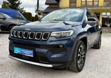 Jeep Compass II SUV Plug-In Facelifting 1.3 GSE T4 190KM 2022 Jeep Compass 4xe,Limited,4x4,Gwarancja