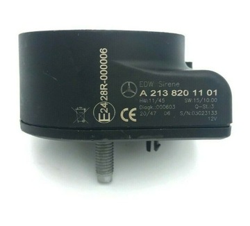 KLAKSON SIRÉNA ALARM MERCEDES A2138201101 ML GL GLE GLS W166 W213 W222 W223