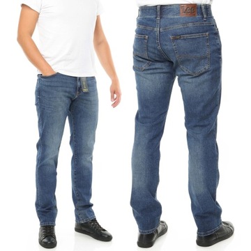 LEE STRAIGHT FIT spodnie performance jeans W31 L30