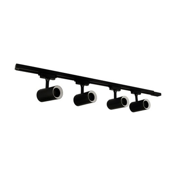 ШИННЫЙ КАБЕЛЬ LUTER 4xGU10 ЧЕРНЫЙ IDEUS 04080