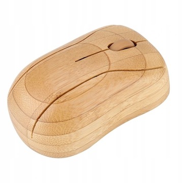 Бамбуковая оптическая мышь Wooden Silent