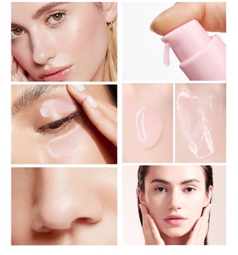 Watermelon Glow Niacinamide Dew Drops Serum Makeup Primer Cream -