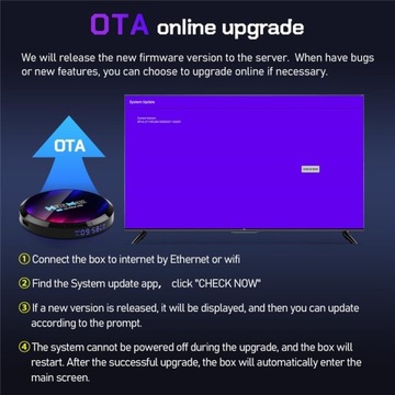 ТВ-приставка Android 13.0, H96 Max DDR4, 4 ГБ ОЗУ, 64 ГБ ПЗУ, четырехъядерный процессор, 64 бит, WiFi6