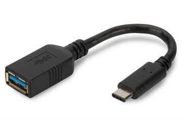 КАБЕЛЬ-АДАПТЕР ASMN OTG USB TYP C-USB 3.0 F 15 см
