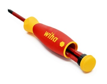 Отвертка Wiha со сменными битами, изоляция VDE