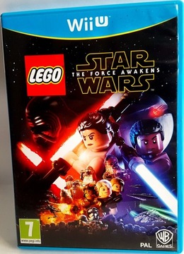 LEGO GWIEZDNE WOJNY PRZEBUDZENIE MOCY Wii U - JAK NOWA - DLA DZIECI !