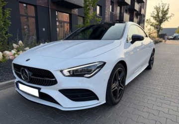 Mercedes CLA C118/X118 Coupe Facelifting 1.3 200 163KM 2023 Mercedes-Benz CLA Mercedes-Benz CLA 200 AMG Line 7G-DCT 1.3 Benzyna 163KM