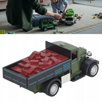 Литая модель транспортного грузовика 1:32