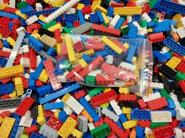 Смесь оригинальных строительных кубиков LEGO Blocks 100г.