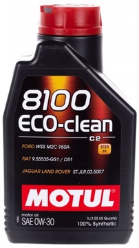 Olej silnikowy MOTUL 8100 ECO-CLEAN C2 0W30 1L