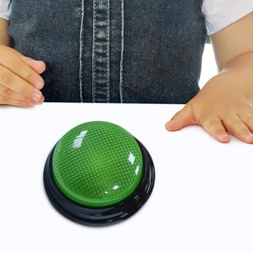 Sound Button Game Show Button, Interactivity, Voice Button With Light Green