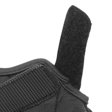 Мотоциклетные перчатки на полпальца, кожа.