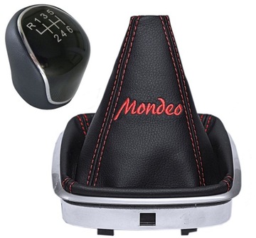 Ford Mondeo IV 4 MK4 2007-2014 Gałka Zmiany Biegów + Mieszek Haft 6B