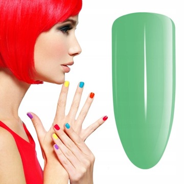 SUNONE LAKIER HYBRYDOWY UV LED RAINBOW 7 ZIELONY