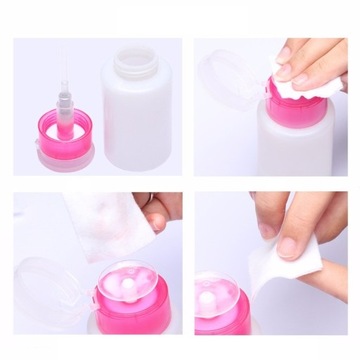 LIQUID DISPENSER бутылочка с помпой для чистящего средства для удаления ацетона 150мл