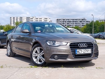 Audi A6 C7 Limousine 2.0 TDI 177KM 2012 AUDI A6 2.0 TDI 177KM , Automat, Przebieg 185451km, Skórzana tapicerka