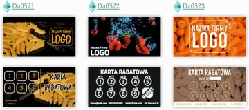 Карты лояльности 120 шт YOUR LOGO PET SHOP