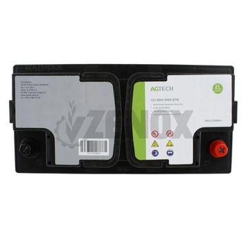Akumulator Agtech 12V 88AH 800A Ursus 64412V88AH 350x175x190