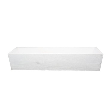 Duża skrzynka osłonka doniczka na kwiaty 60x18 cm