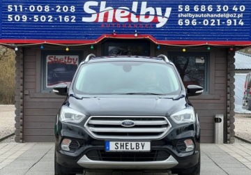 Ford Kuga II SUV Facelifting 2.0 TDCi 150KM 2019 Ford Kuga 2.0TDCI 150KM Xenon Led Klima Navi Pol Skora Parkasist PO OPLATA, zdjęcie 14