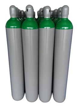 12 x BUTLA GAZOWA 50l TECHNICZNA ARGON GAZ 50 LITRÓW SPAWANIE BUTLE TIG