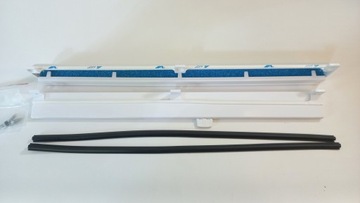 Оконный проветриватель AirBox ECO с фильтром, белый, монтаж без фрезеровки