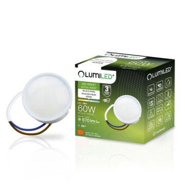 Wkład do Opraw LED Moduł INSERT 7W = 60W 120° 670lm 4000K Neutralny