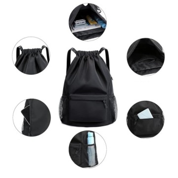 СПОРТИВНЫЙ РЮКЗАК БАСКЕТБОЛ ТРЕНИРОВКИ СУМКА С ШНУРОК ВОДОНЕПРОНИЦАЕМЫЙ