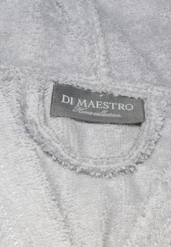 Халат мужской DI MAESTRO капюшон FROTTE 100% хлопок ПРЕМИУМ комфорт L