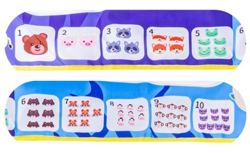 БОЛЬШОЙ ВОДНЫЙ КОВРИК ДЛЯ РИСОВАНИЯ АКВАРЕЛЬНЫМИ РУЧКАМИ ШТАМПЫ XXL 120X90 ECO