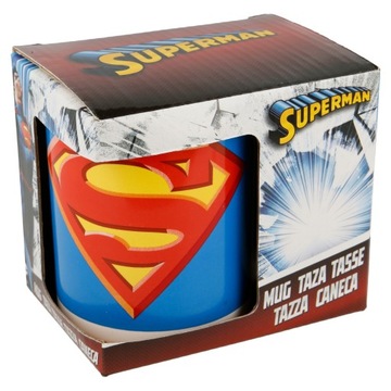 Kubek ceramiczny 325ml w pudełku SUPERMAN