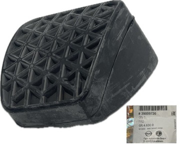 NAKŁADKA GUMA PEDAŁU HAMULCA OPEL ASTRA K 39009726 OE ORYGINAŁ