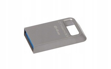 KINGSTON 64 GB DTMC3 MINI PENDRIVE USB 3.1 METAL